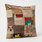 Türk Patchwork Kırlent Kılıfı 48 x 50 cm