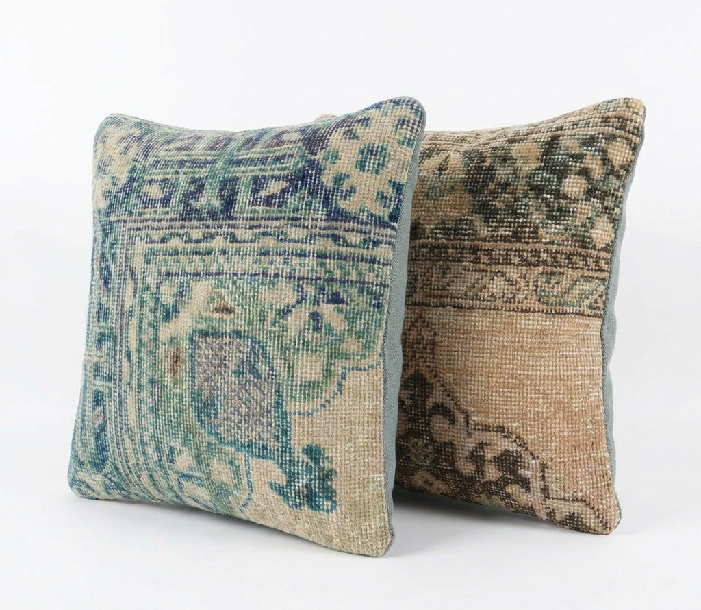 Halı Kırlent Kılıfı 2'li Set 40 x 40 cm
