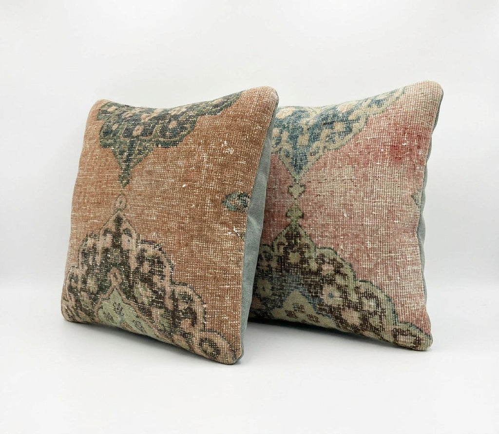 Halı Kırlent Kılıfı 2'li Set 50 x 50 cm