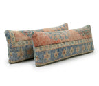 Halı Kırlent Kılıfı 2'li Set 40 x 120 cm