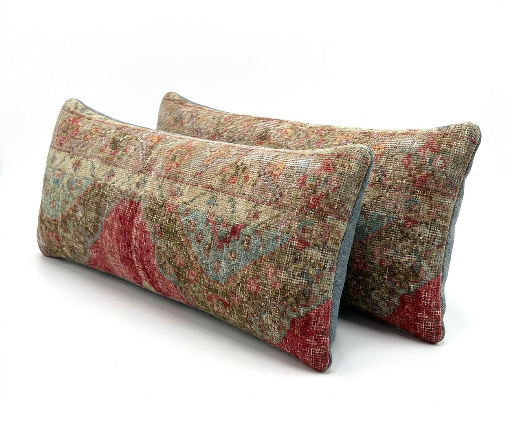 Halı Kırlent Kılıfı 2'li Set 40 x 120 cm