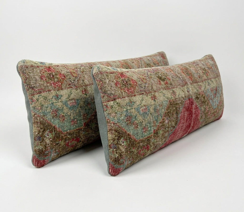 Halı Kırlent Kılıfı 2'li Set 40 x 120 cm