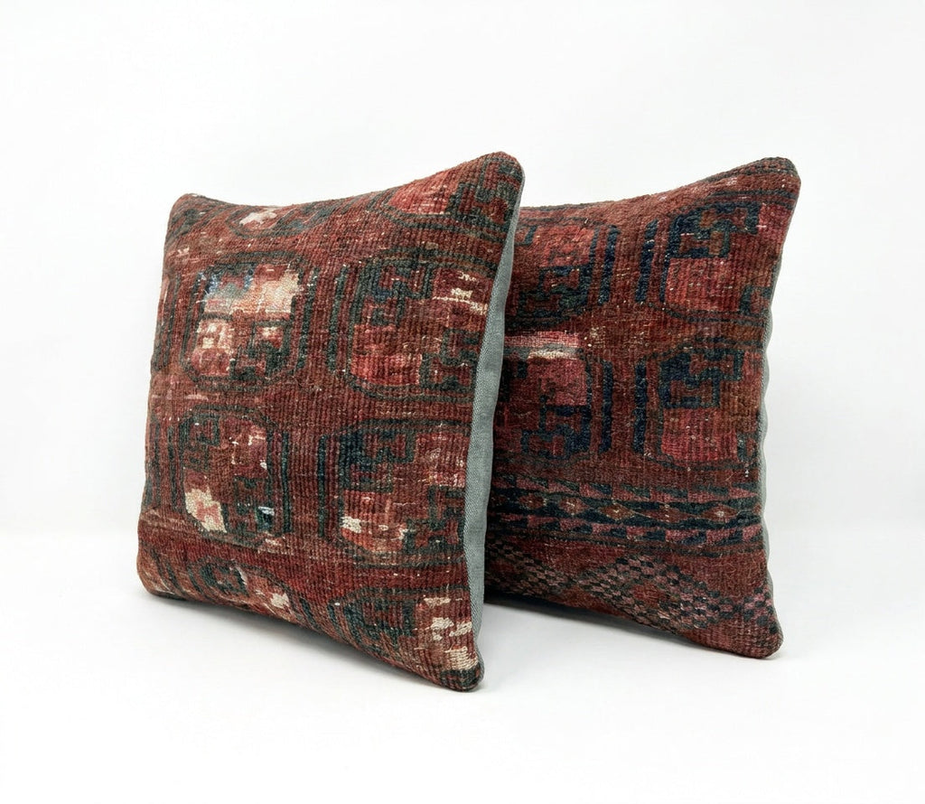 Halı Kırlent Kılıfı 2'li Set 50 x 50 cm