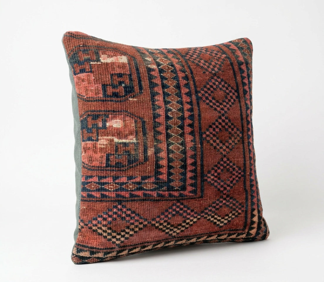 Halı Kırlent Kılıfı 60 x 60 cm
