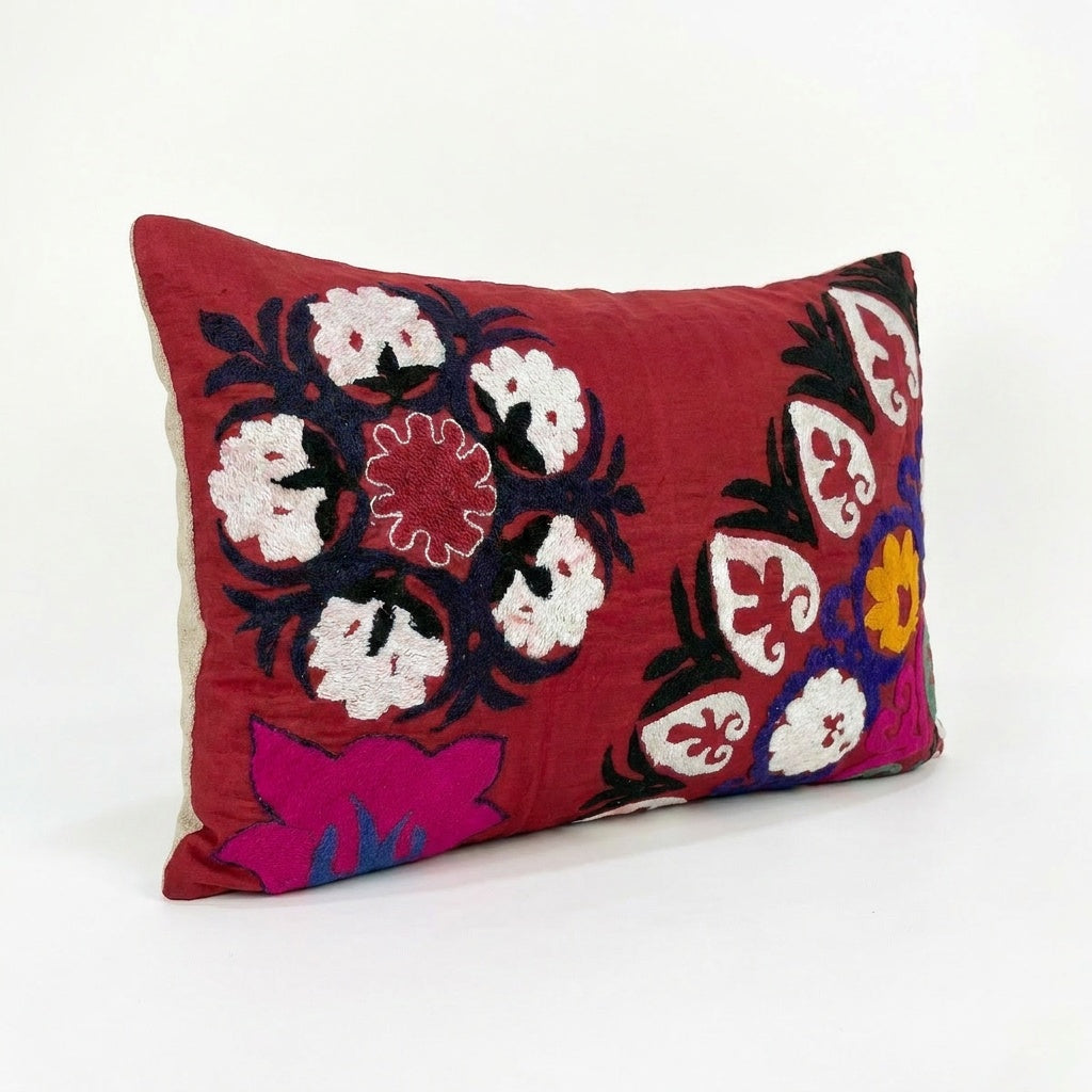 Özbek Suzani Kırlent Kılıfı 50 x 70 cm