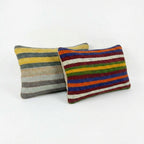Türk Kilim Kırlent Kılıfı 2'li Set 40 x 60 cm