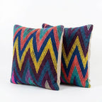 Türk Kilim Kırlent Kılıfı 2'li Set 49 x 50 cm