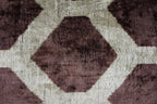 İpek Ikat Kadife Kırlent Kılıfı 2'li Set 40 x 60 cm