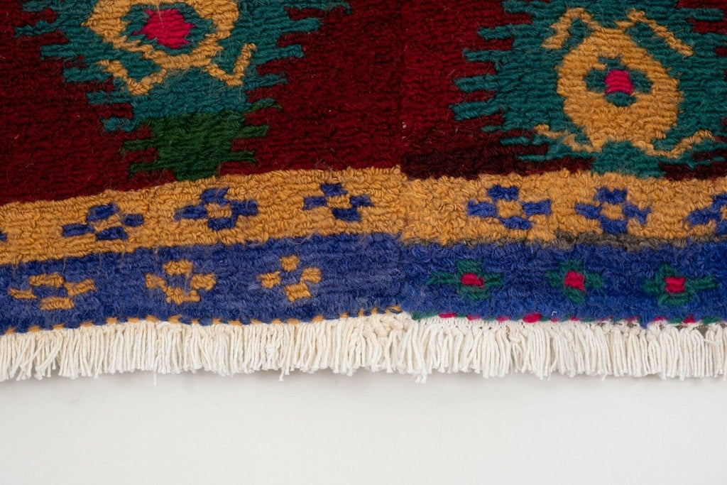 Vintage Türk Tulu Halı 110 x 132 cm