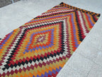 Vintage Türk Halı 126 x 327 cm