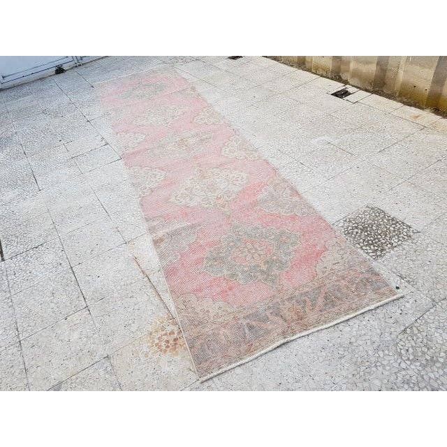 Vintage Uşak Yolluk 89 x 370 cm