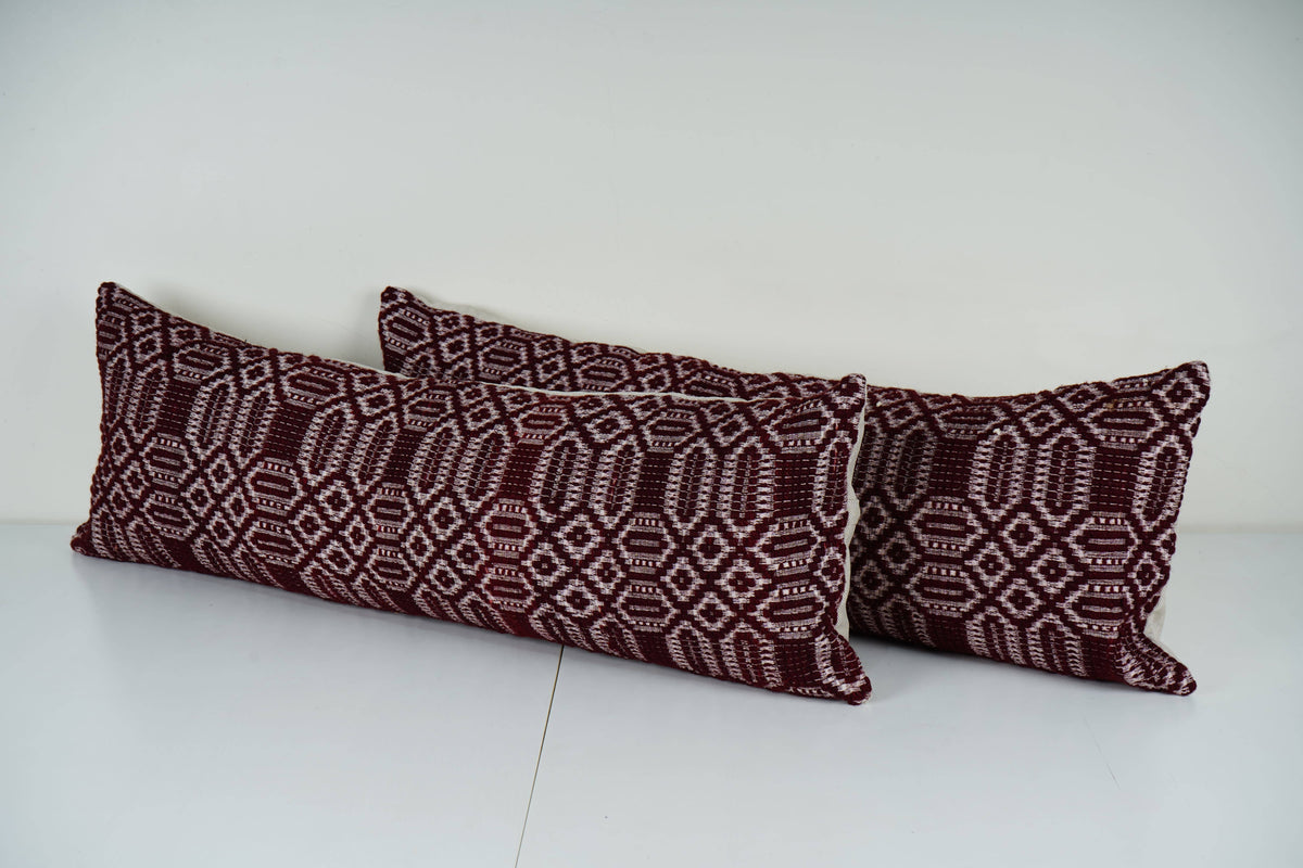 Kilim Kırlent Kılıfı 2'li Set 32 x 93 cm