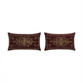 İpek Ikat Kadife Kırlent Kılıfı 2'li Set 40 x 70 cm