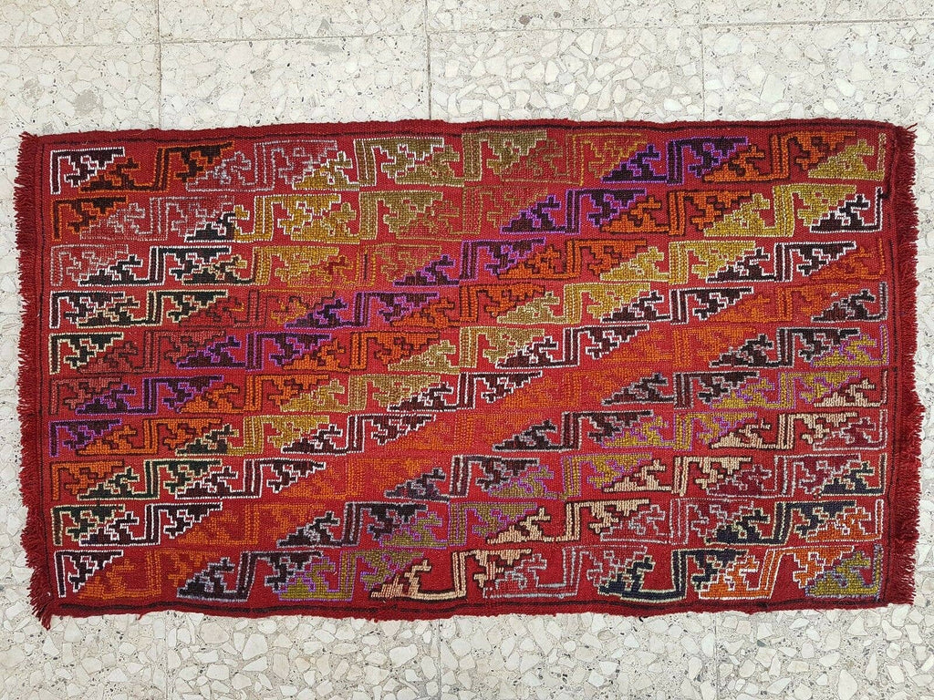 Vintage Türk Halı 54 x 95 cm