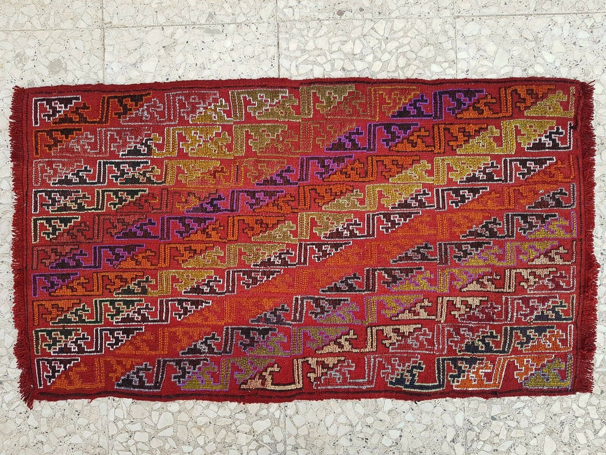Vintage Türk Halı 54 x 95 cm