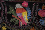 Papağan Desenli Suzani Yolluk 47 x 377 cm