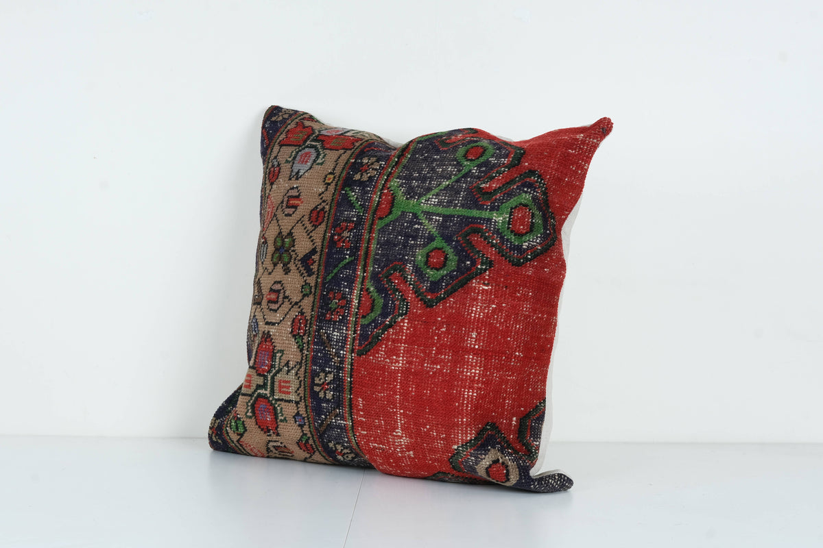 Halı Kırlent Kılıfı 62 x 62 cm