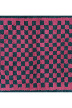 Vintage Türk Damalı Tulu Halı 144 x 190 cm