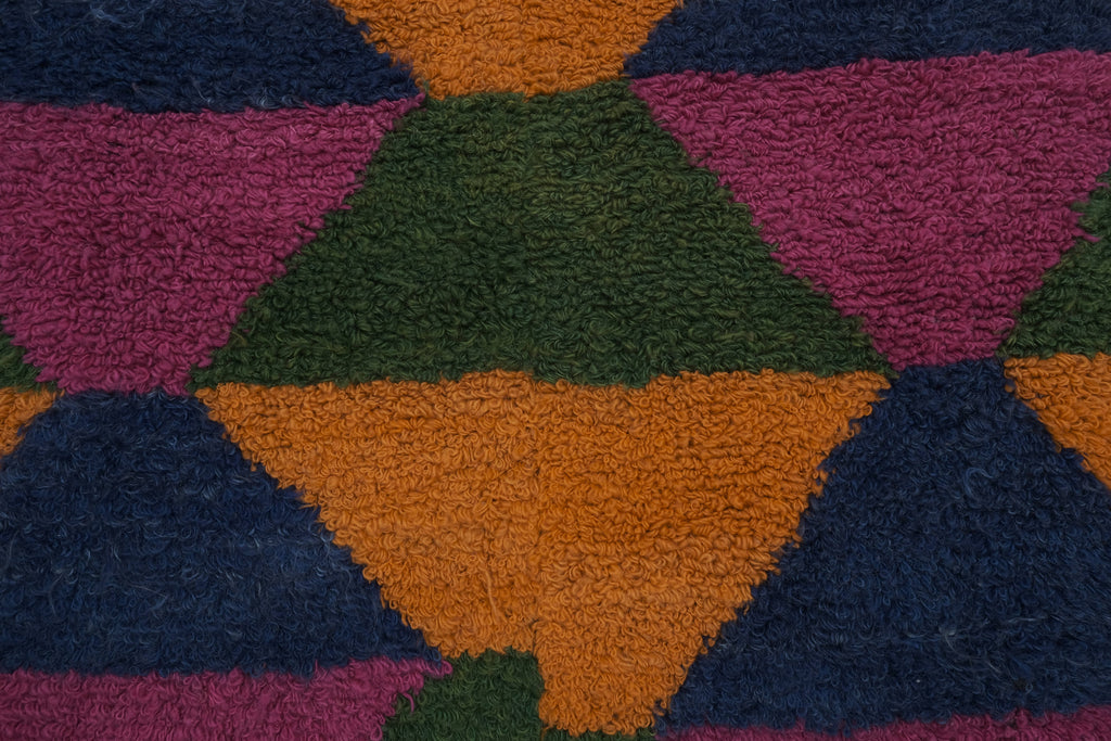 Vintage Türk Tulu Halı 108 x 137 cm