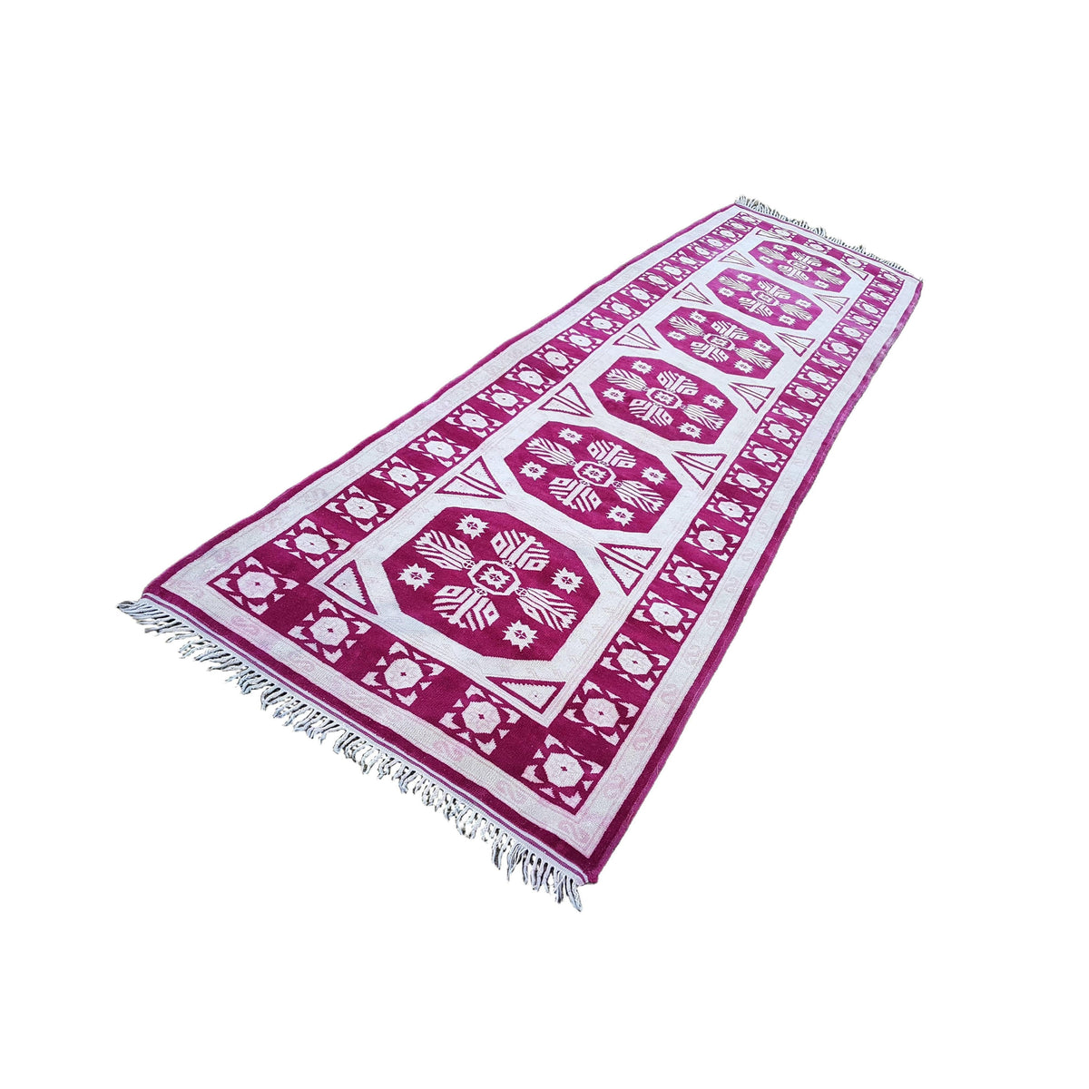 Vintage Kürt Halı Yolluk 105 x 372 cm