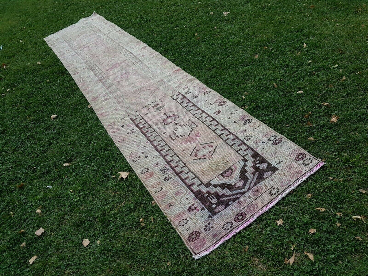 Vintage Kürt Halı Yolluk 85 x 397 cm