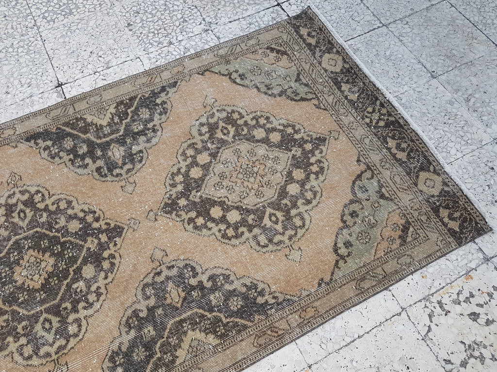 Vintage Uşak Yolluk 106 x 379 cm