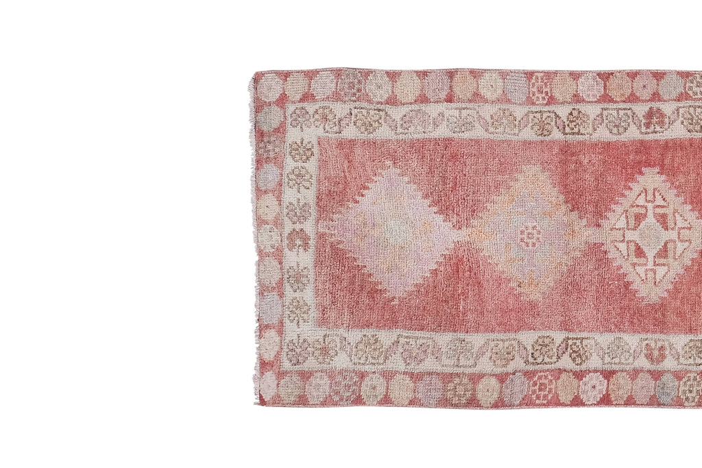 Vintage Herki Halı Yolluk 90 x 375 cm
