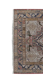 Vintage Sumak Kilim 111 x 204 cm