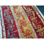 Vintage Uşak Yastık Halı 57 x 98 cm