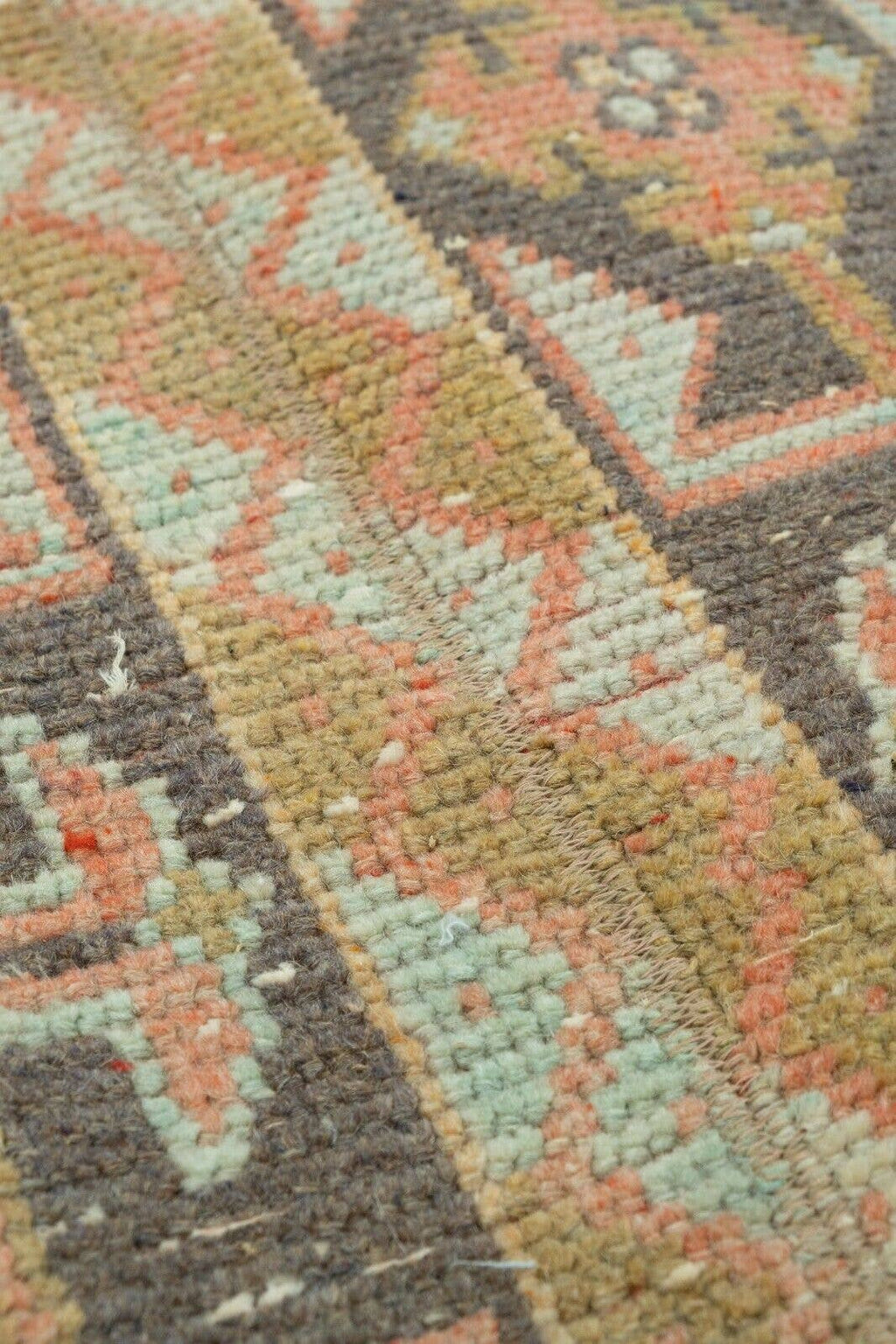 Vintage Türk Halı Yolluk 50 x 263 cm
