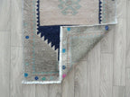Vintage Uşak Halı 44 x 94 cm
