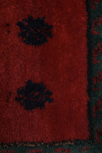 Vintage Türk Tulu Halı 105 x 139 cm
