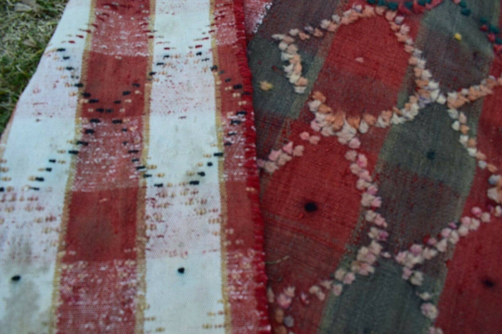 Vintage Türk Tulu Halı 141 x 165 cm
