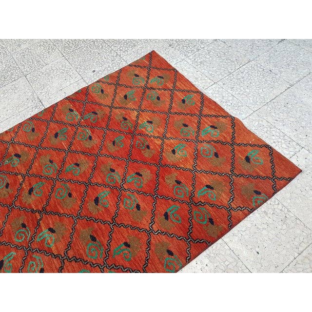 Vintage Uşak Halı 118 x 306 cm