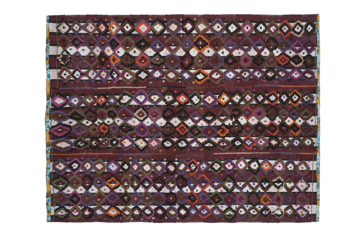 Vintage Türk Tulu Halı 167 x 215 cm