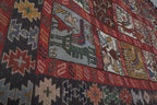 Vintage Türk Sumak Halı 120 x 185 cm