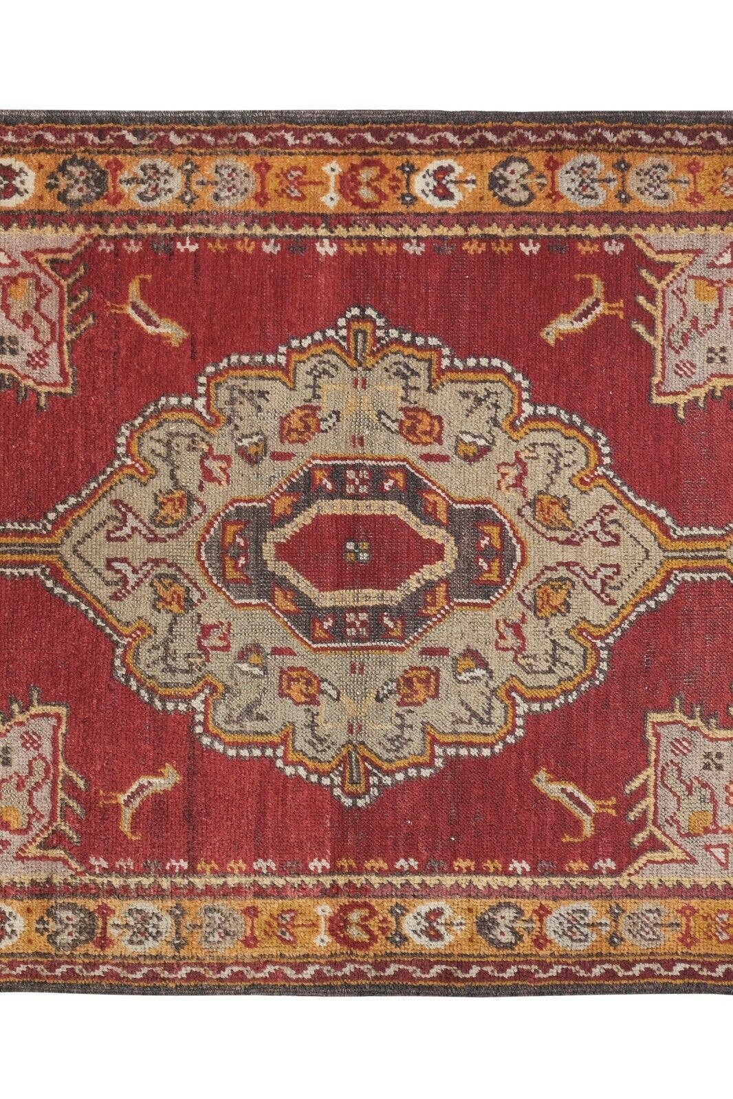 Vintage Türk Halı 92 x 133 cm