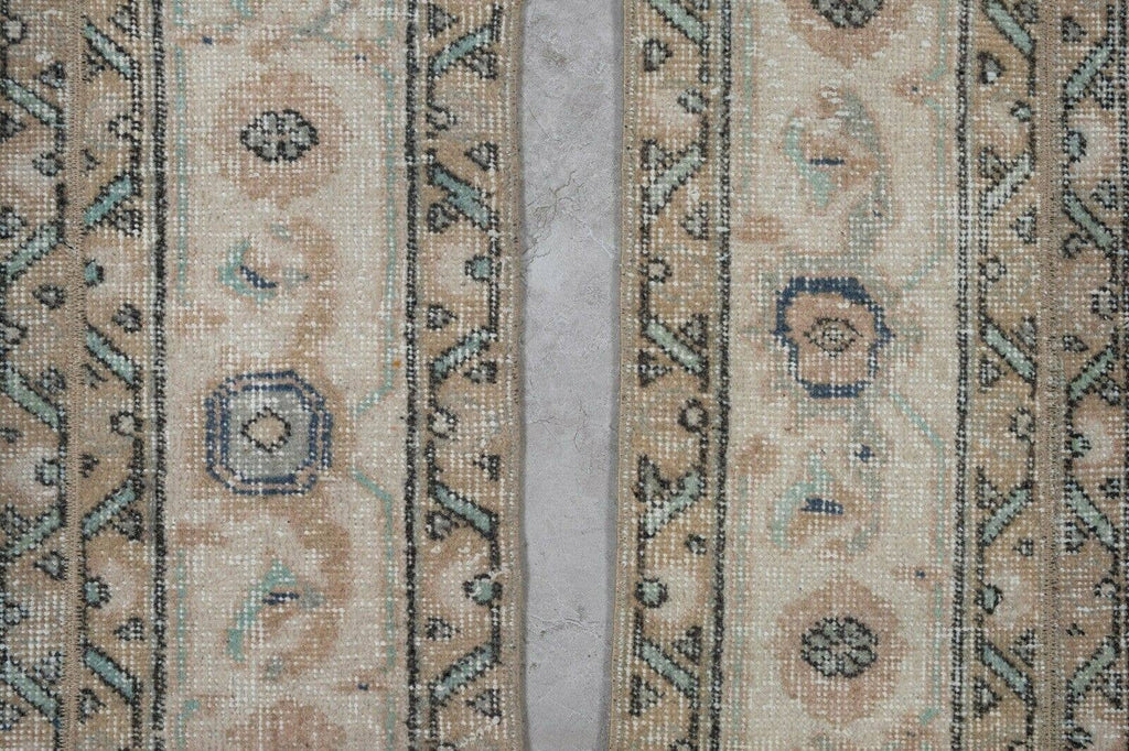 Vintage Türk Yastık Halı 2'li Set 101 x 103 cm
