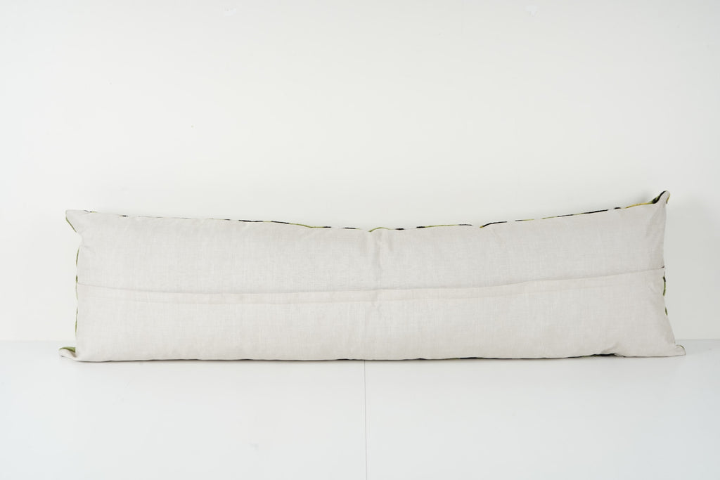 İpek Ikat Kadife Kırlent Kılıfı 40 x 130 cm