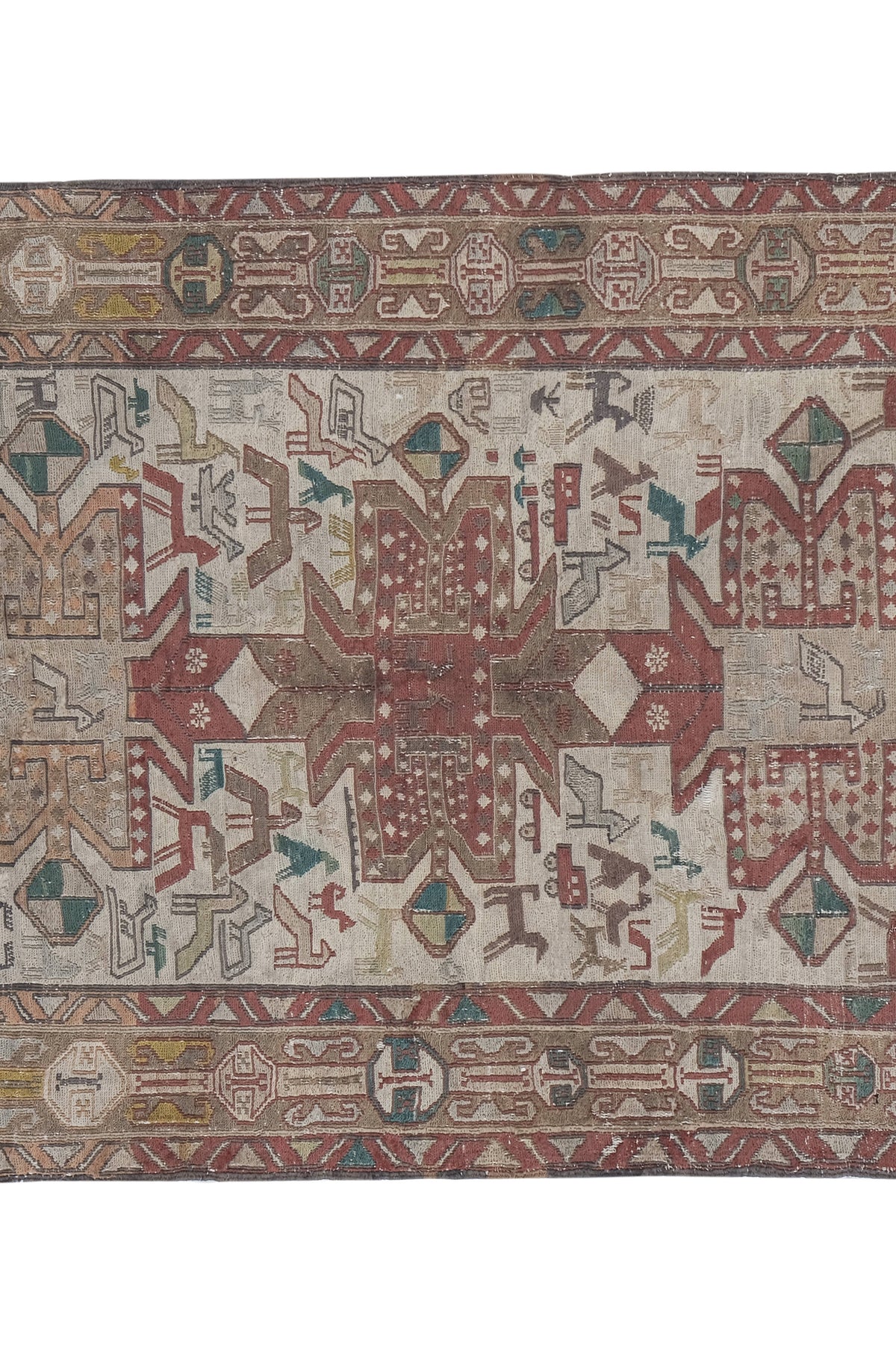 Vintage Kilim 100 x 142 cm
