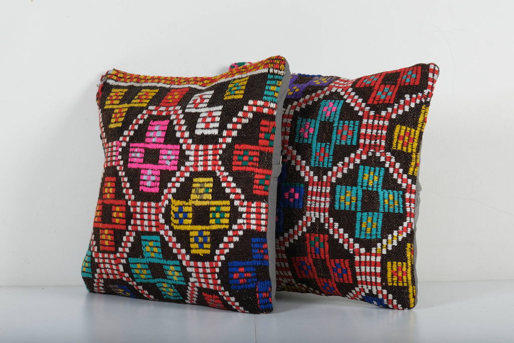 Kilim Kırlent Kılıfı 2'li Set 40 x 40 cm