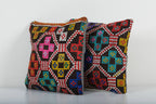 Kilim Kırlent Kılıfı 2'li Set 40 x 40 cm
