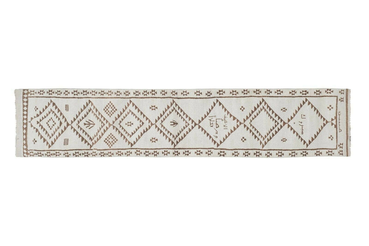 Vintage Herki Halı Yolluk 91 x 462 cm