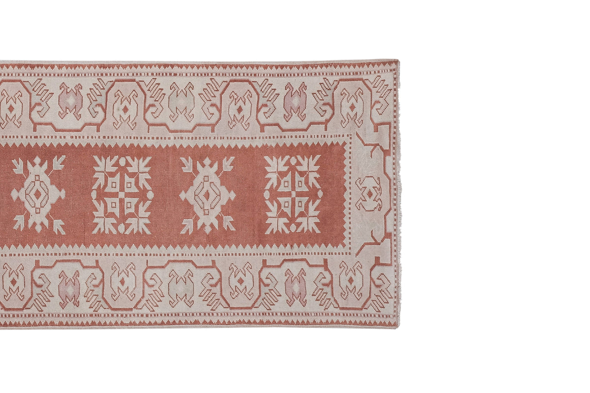 Vintage Milas Halı Yolluk 90 x 293 cm