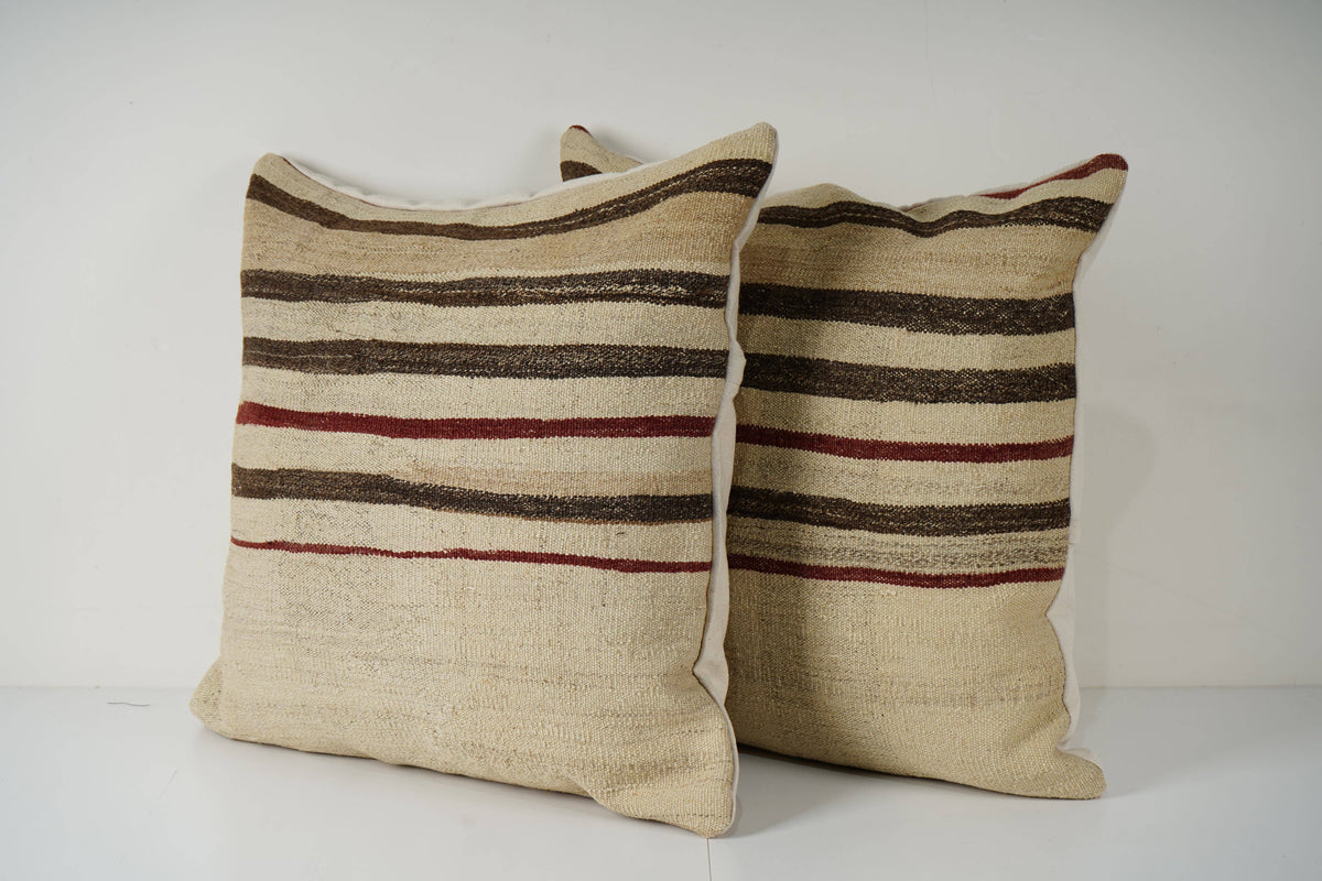 Kilim Kırlent Kılıfı 2'li Set 60 x 60 cm