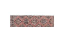 Vintage Türk Halı Yolluk 96 x 364 cm