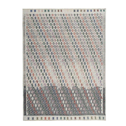 Vintage El İşlemesi Halı 175 x 238 cm