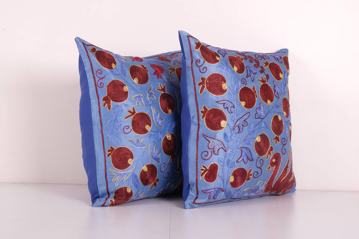 Suzani Kırlent Kılıfı 2'li Set 46 x 46 cm