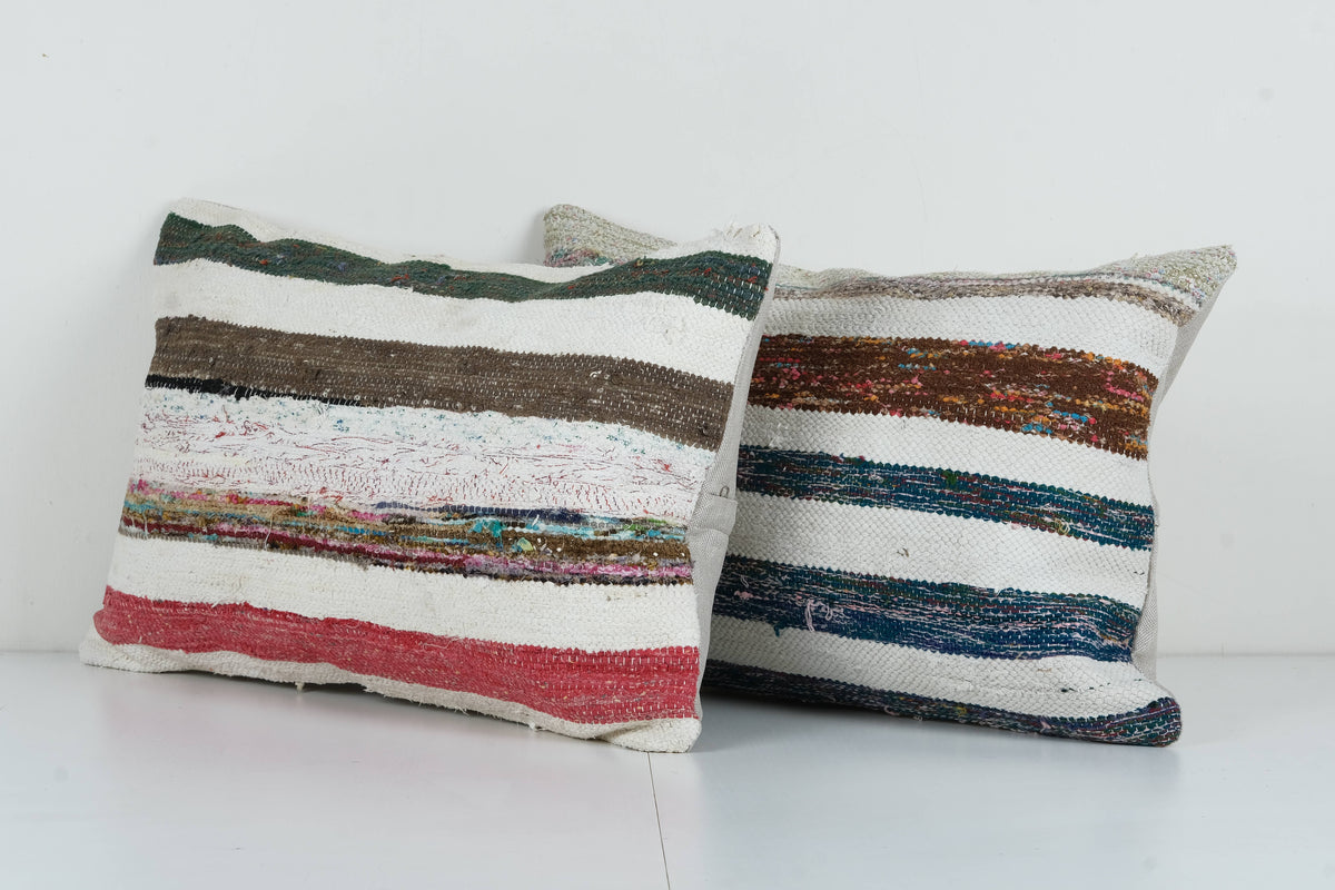Kilim Kırlent Kılıfı 2'li Set 40 x 60 cm