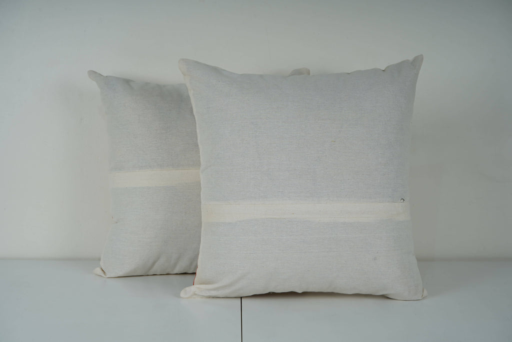 Deve Desenli Suzani Kırlent Kılıfı 2'li Set 47 x 50 cm